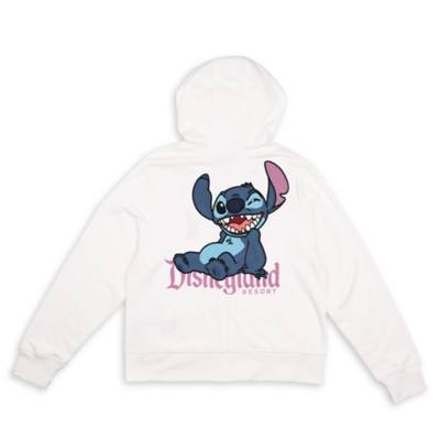 Stitch Fashion Zip Fleece Hoodie for Adults, Lilo & Stitch