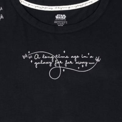 《星球大戰》「In a Galaxy Far Far Away」時尚成人長袖 T 恤