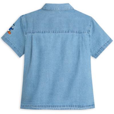 Mickey Mouse and Friends Denim Shirt for Women