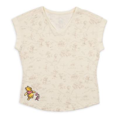 Winnie the Pooh and Piglet T-Shirt for Adults