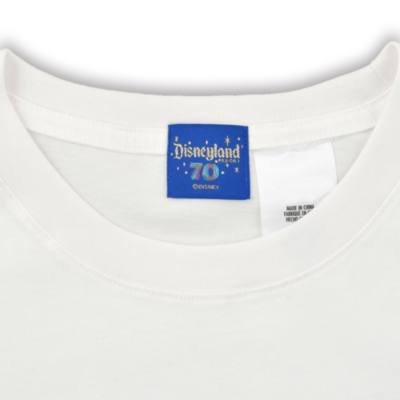 Mickey Mouse Fashion T-Shirt for Adults, Disneyland 70th Anniversary