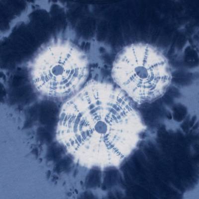 Mickey Mouse Indigo Tie Dye Fashion Top for Women