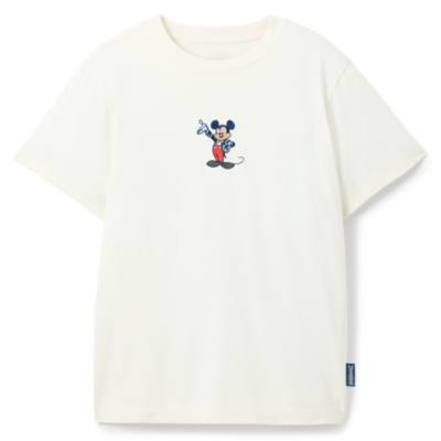 Mickey Mouse & Map Fashion T-Shirt for Adults, Disneyland 70th Anniversary