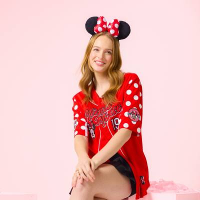 Minnie Mouse Baseball Jersey for Adults
