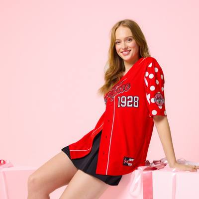 Minnie Mouse Baseball Jersey for Adults