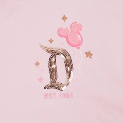 Disneyland Pink Sequined Spirit Jersey for Adults