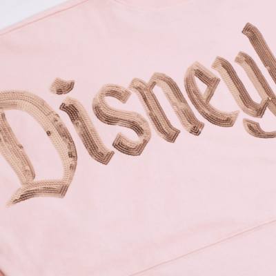Disneyland Pink Sequined Spirit Jersey for Adults