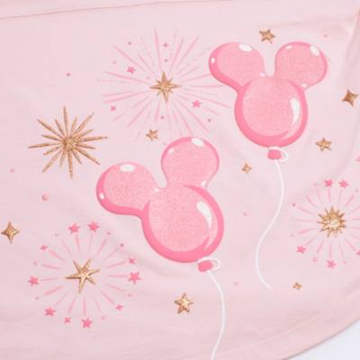 Disneyland Pink Sequined Spirit Jersey for Adults