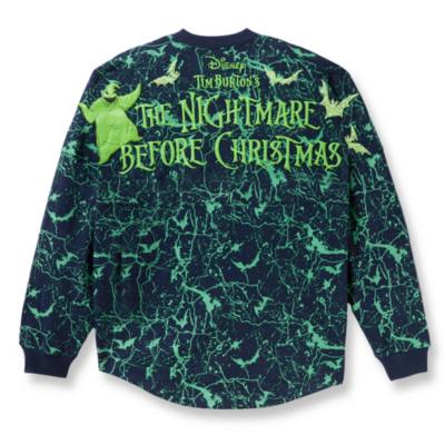 Oogie Boogie Glow-in-the-Dark Spirit Jersey for Adults, The Nightmare Before Christmas