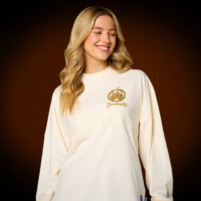 Disneyland 70th Anniversary Castle Logo Spirit Jersey for Adults