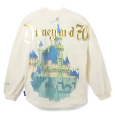 Disneyland 70th Anniversary Castle Logo Spirit Jersey for Adults