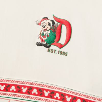 Santa Mickey Mouse Fair Isle Spirit Jersey for Adults, Disneyland