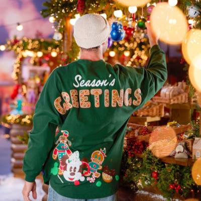 Mickey Mouse and Friends Gingerbread Spirit Jersey for Adults