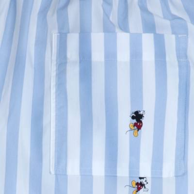 Mickey Mouse Striped Shorts for Adults by Tommy Hilfiger - Disney100