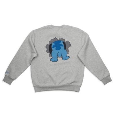 Stitch Grey Pullover Sweatshirt for Adults, Lilo & Stitch