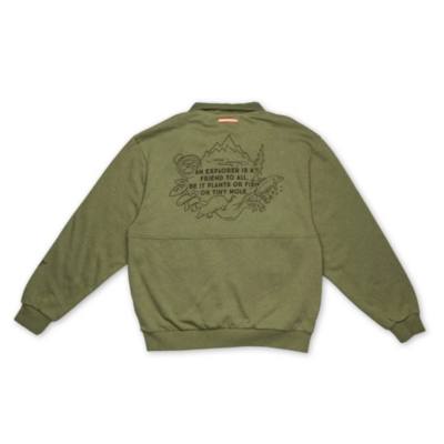 《沖天救兵》荒野探險家成人半拉鏈抓絨套頭衫