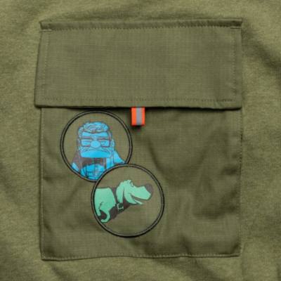 《沖天救兵》荒野探險家成人半拉鏈抓絨套頭衫