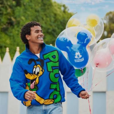 Mickey Mouse and Friends Reversible Fleece Sweater for Adults