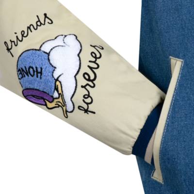 小熊維尼成人款棒球外套