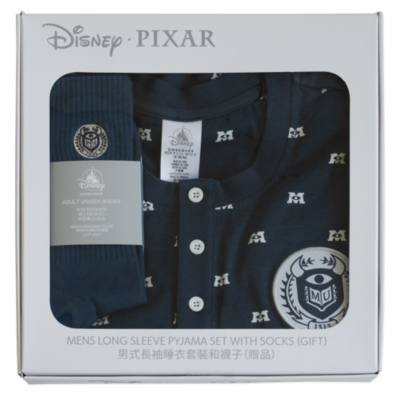 Monsters University Navy Pyjama Set for Adults