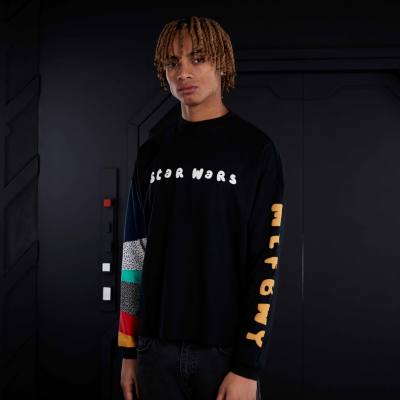 Star Wars Meets the '90s Long Sleeve Top for Adults