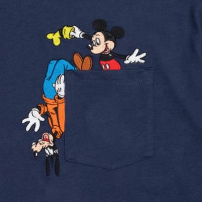 迪士尼樂園米奇與高飛成人款長袖上衣