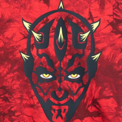 Darth Maul Tie-Dye T-Shirt for Adults, Star Wars: Episode 1, The Phantom Menace 25th Anniversary