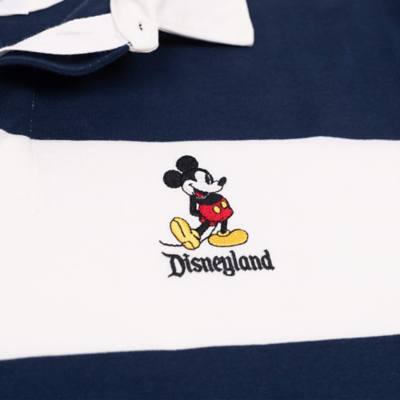 Mickey Mouse Striped Rugby Shirt for Adults, Disneyland