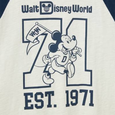 Walt Disney World Collegiate Raglan T-Shirt for Adults