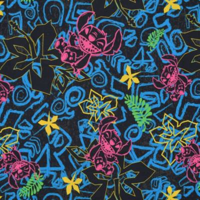 Stitch Neon Summer Shirt for Adults, Lilo & Stitch