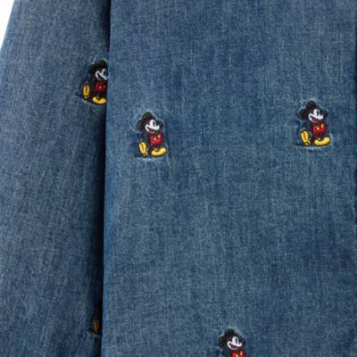 Mickey Mouse Denim Shirt for Men