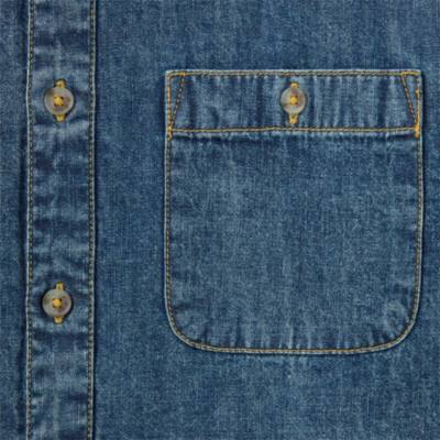 Mickey Mouse Denim Shirt for Men