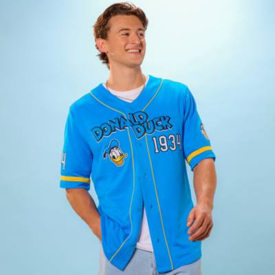 Donald Duck Baseball Jersey for Adults