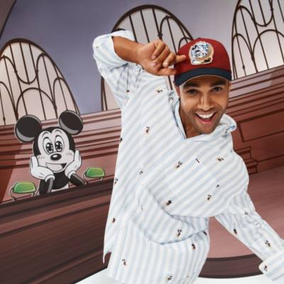 Mickey Mouse Button Down Shirt for Adults by Tommy Hilfiger - Disney100