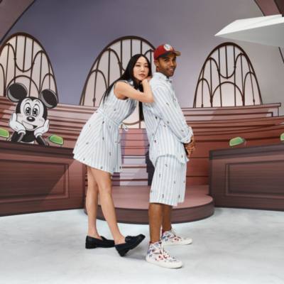 Mickey Mouse Button Down Shirt for Adults by Tommy Hilfiger - Disney100