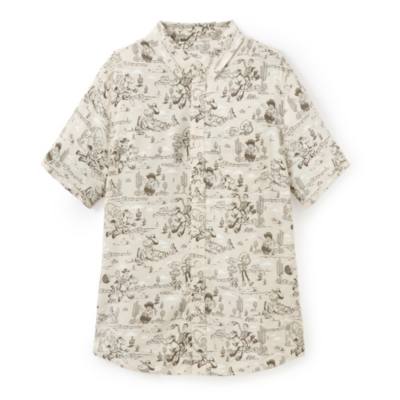 Toy Story Western Button Down Shirt for Adults