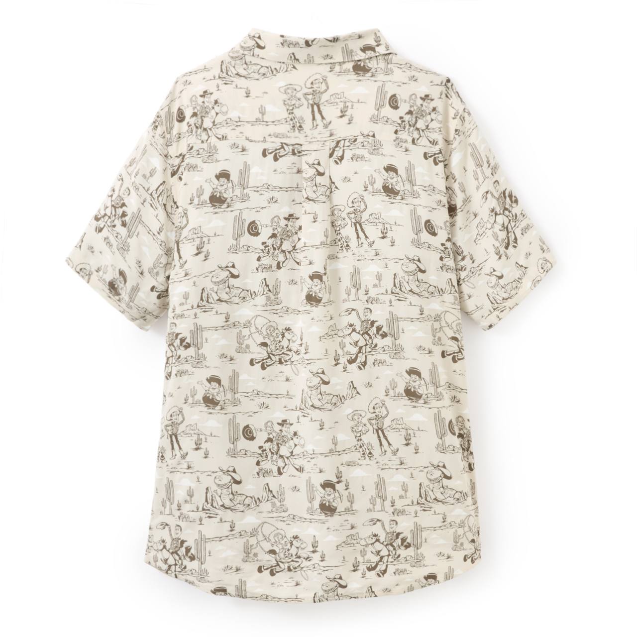 Toy Story Western Button Down Shirt for Adults