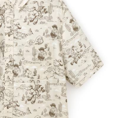Toy Story Western Button Down Shirt for Adults