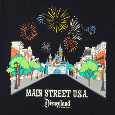 迪士尼樂園度假區美國小鎮大街成人 T 恤