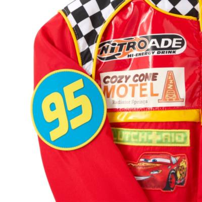 Lightning McQueen Light-Up and Sound Costume for Kids, Cars