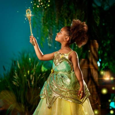 Tiana Deluxe Costume for Kids, The Princess and the Frog