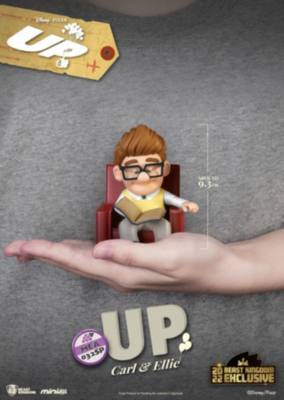 Up Series Carl and Ellie (2 Pack) Figurine, Beast Kingdom
