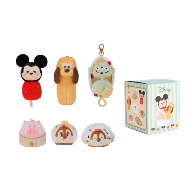 Mickey Gourmet Mystery Plush Keychain Blind Box