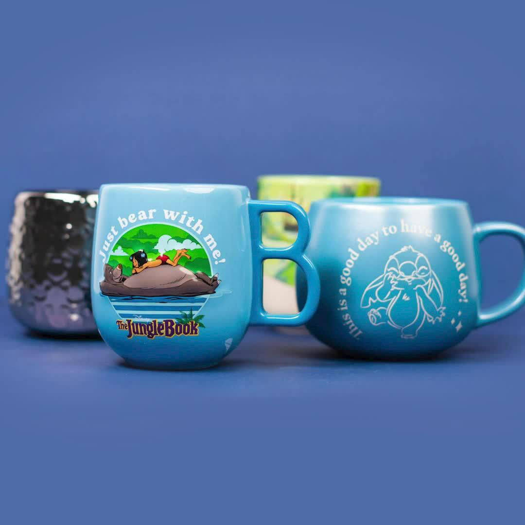 Play Baloo and Mowgli Mug, The Jungle Book Video
