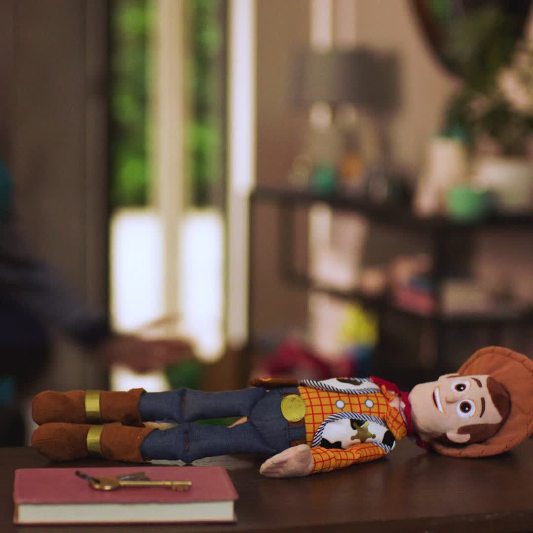 Play Woody Medium Plush, Toy Story Video
