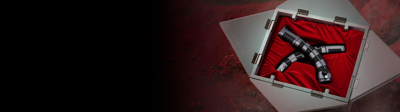 Background image of Asajj Ventress Legacy LIGHTSABER Hilt Set
