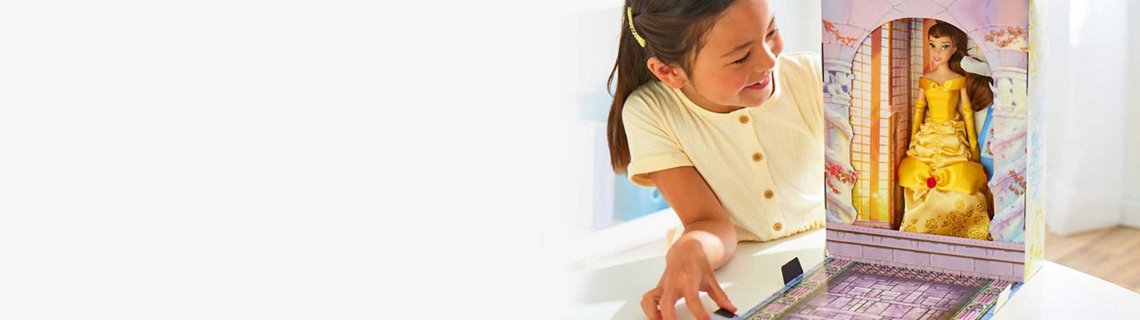 Background image of Disney Story Dolls