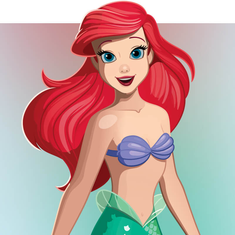 Background image of The Little Mermaid